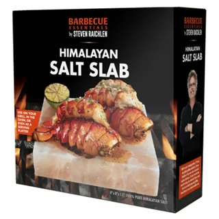Bloque de Sal del Himalaya 20x10x5cm Steven Raichlen - Piedra Natural para Barbacoa Parrilla
