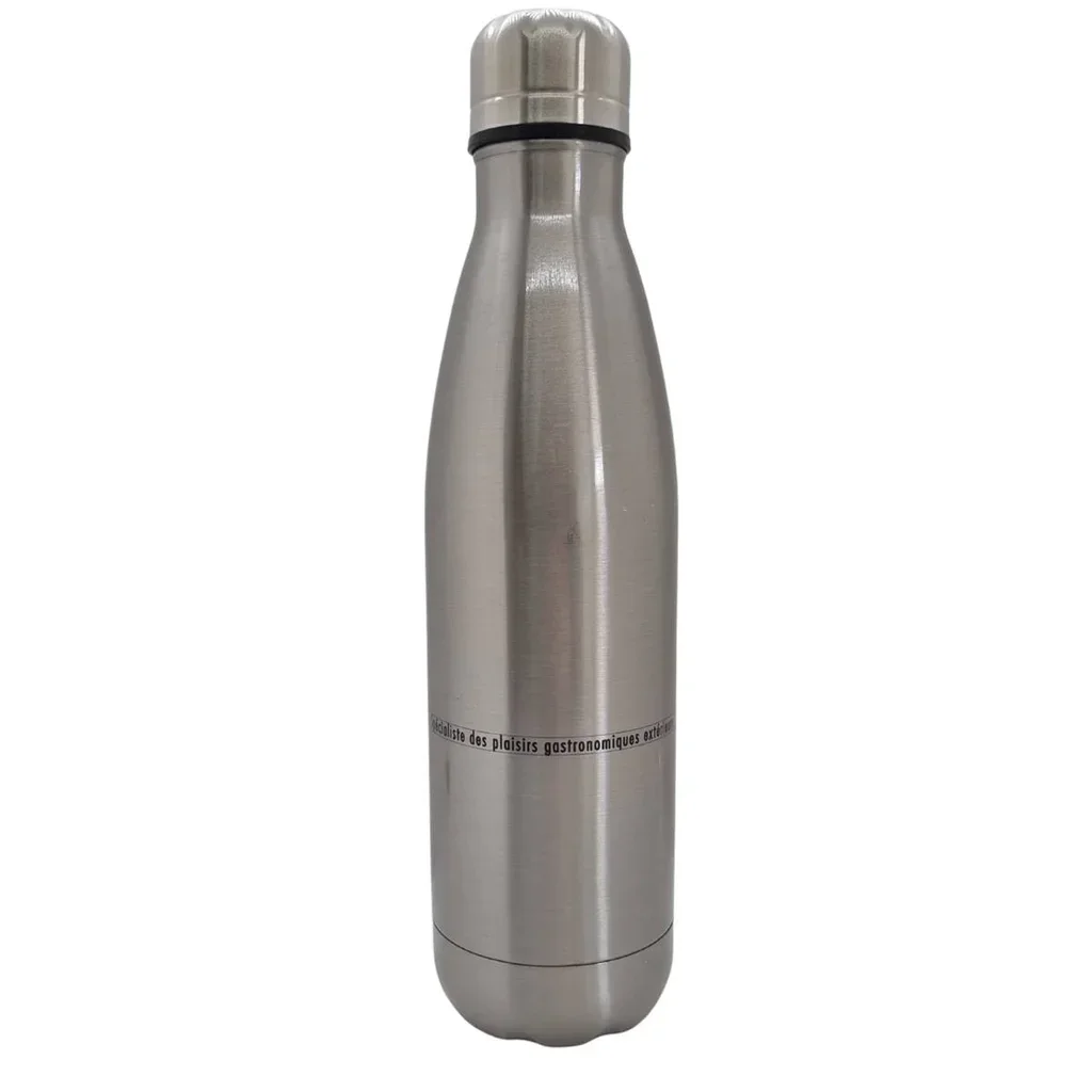 Isolierte Edelstahl Trinkflasche 500ml wiederverwendbar - Thermosflasche Reise