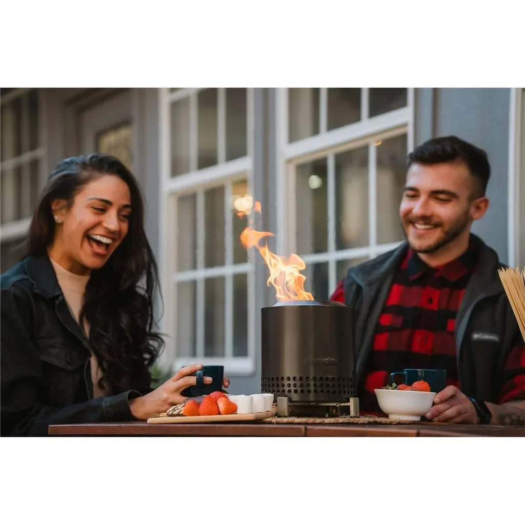 Solo Stove Mesa XL Ash Brasero de Mesa 17,7 cm – Diseño Compacto y Elegante para Exterior