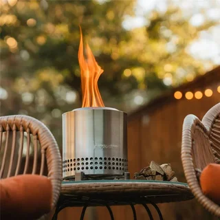 Solo Stove Mesa XL Original Brasero de Mesa 17,7 cm Acero Inoxidable sin Humo