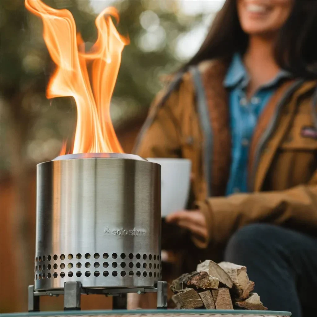 Solo Stove Mesa XL Original Brasero de Mesa 17,7 cm Acero Inoxidable sin Humo