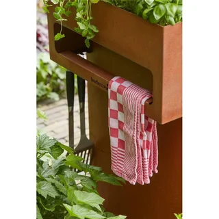 Brasero Exterior Nestor Island Barbecook Acero Corten Diseño