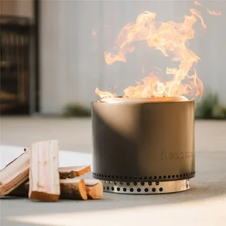 Brasero Exterior Solo Stove Bonfire 49,5 cm Acero Inoxidable sin Humo con Soporte