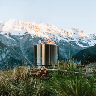 Brasero sin humo Solo Stove Bonfire 49,5 cm con soporte para jardín y terraza