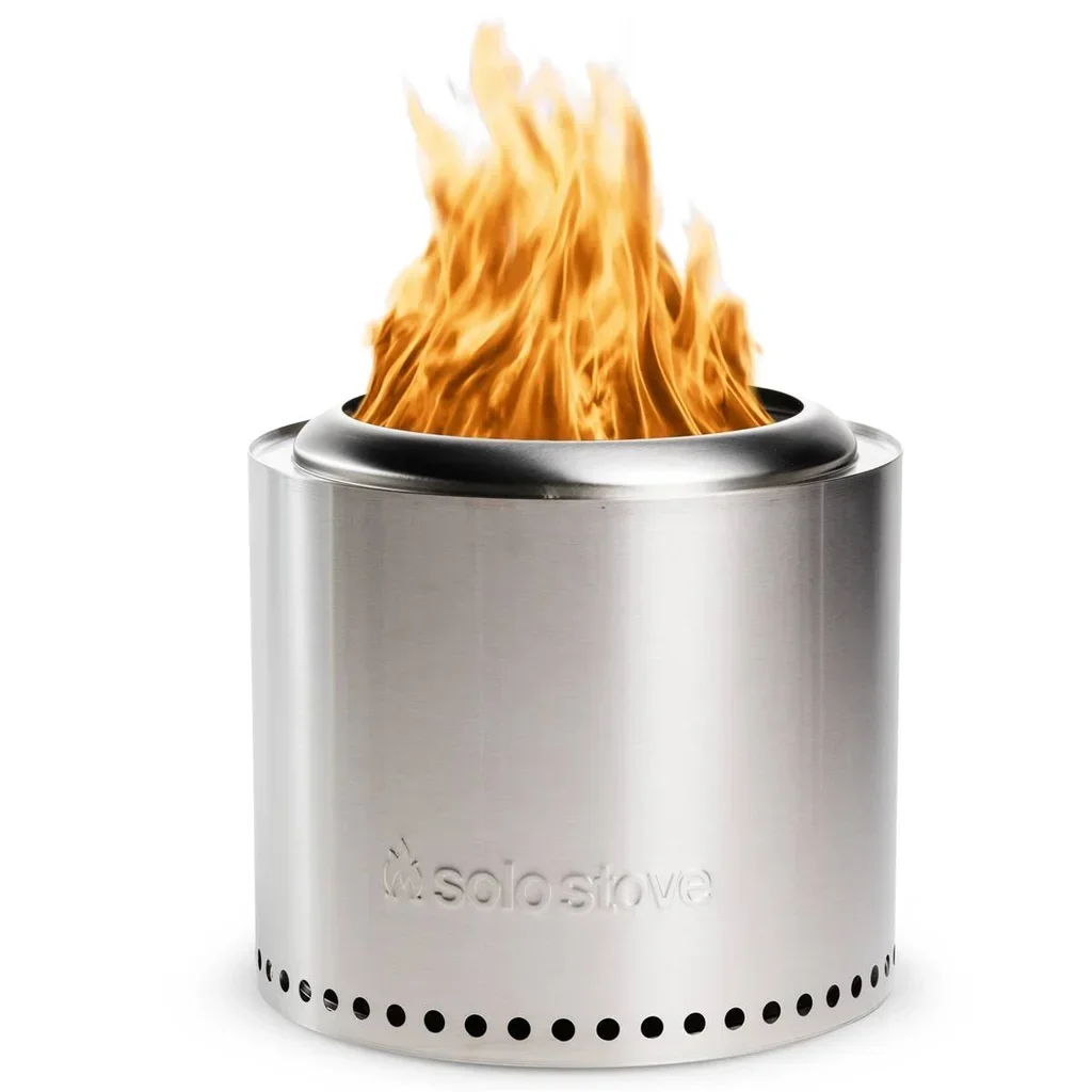 Solo Stove Ranger 38cm Brasero de Acero Inoxidable sin Humo con Soporte