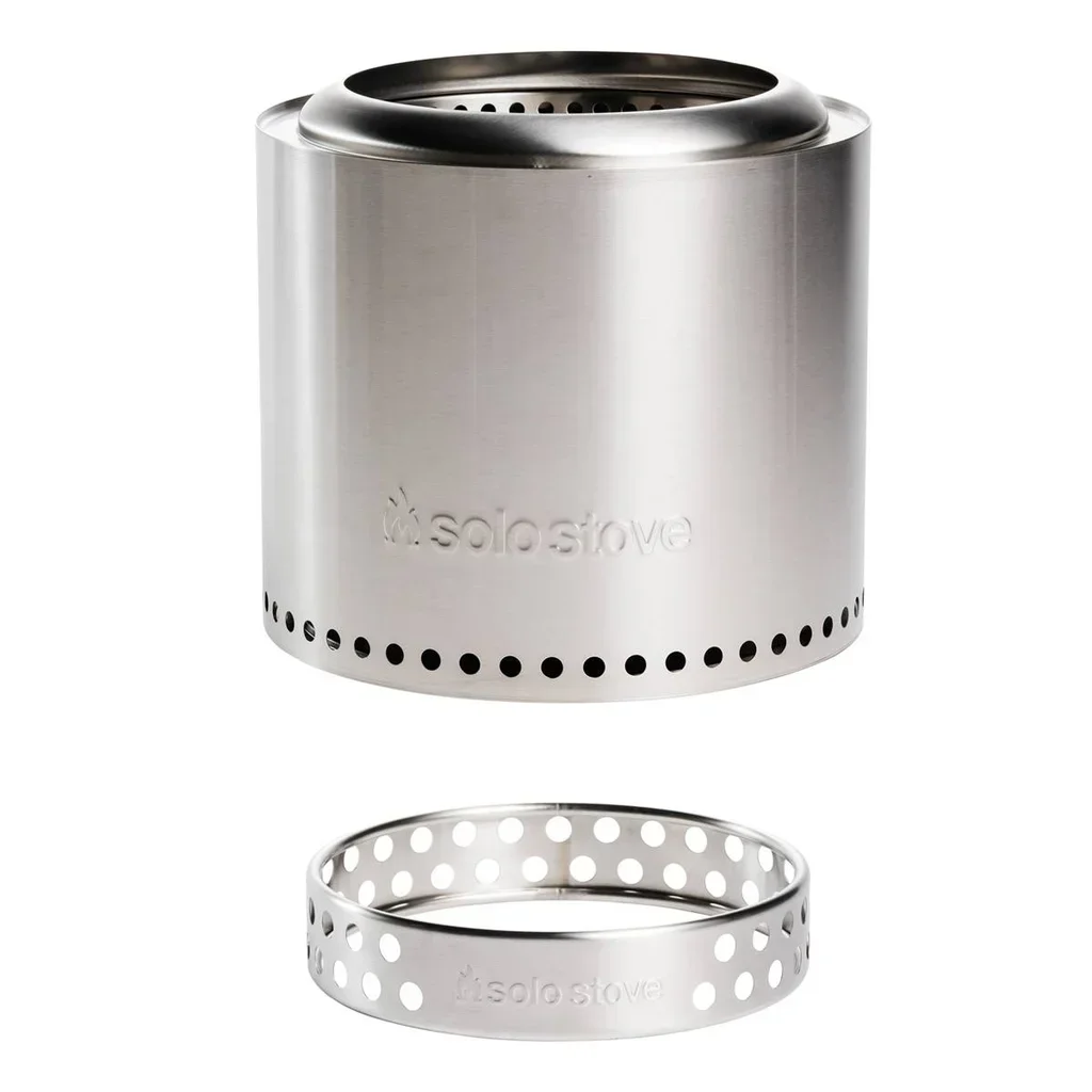 Solo Stove Ranger 38cm Brasero de Acero Inoxidable sin Humo con Soporte