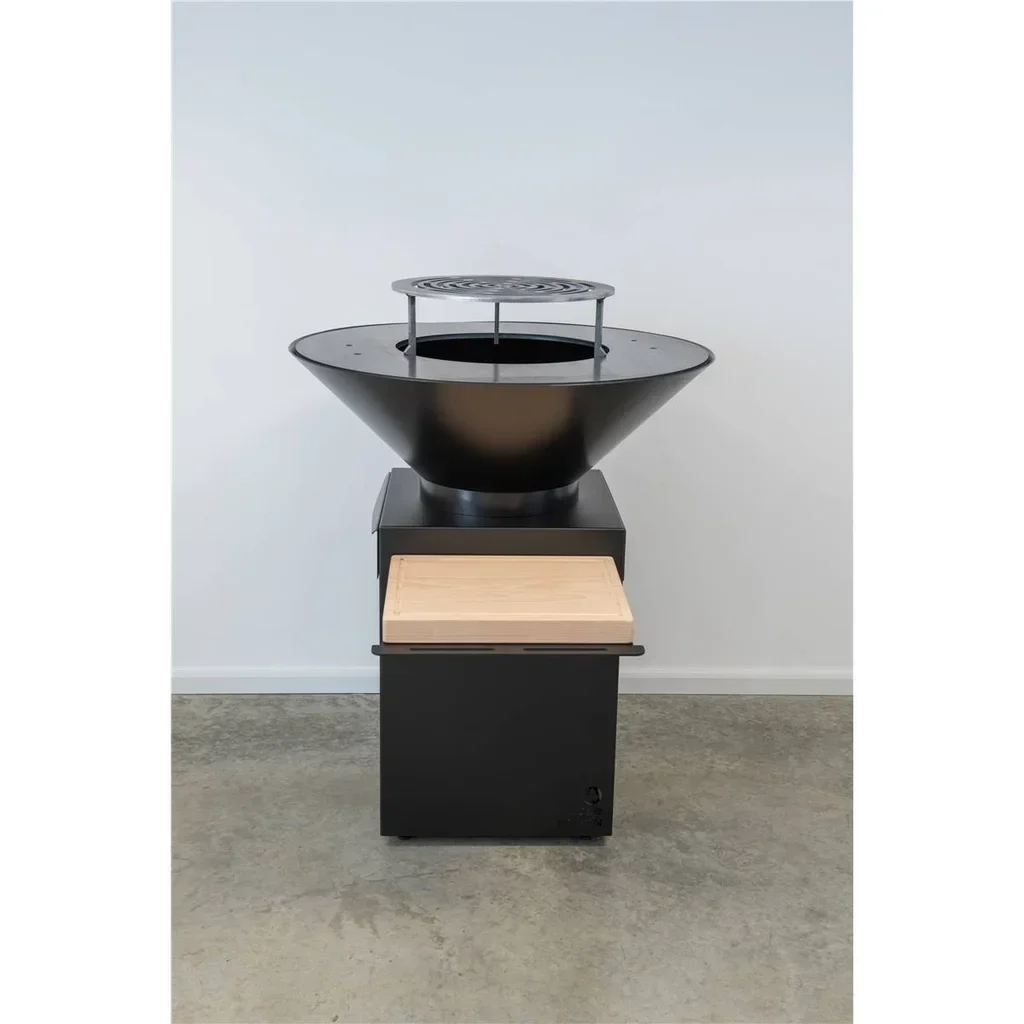 Brasero de Jardín B90 Edición Hiedra con Plancha y Cajón de Cenizas