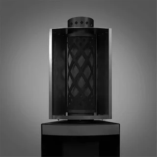 Brasero de jardín FARO con protector de chispas integrado en acero