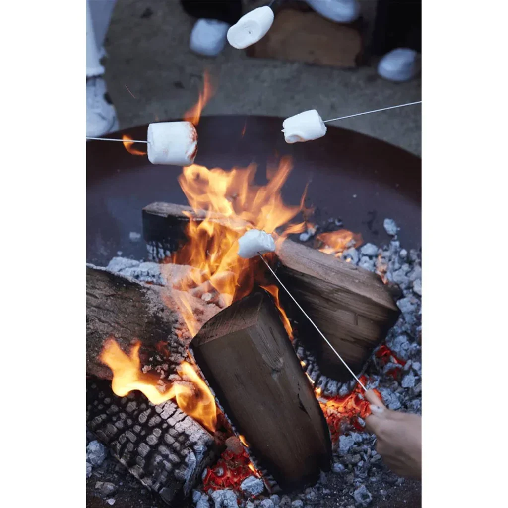 Brasero jardín acero corten Jack 100 cm calefacción exterior diseño