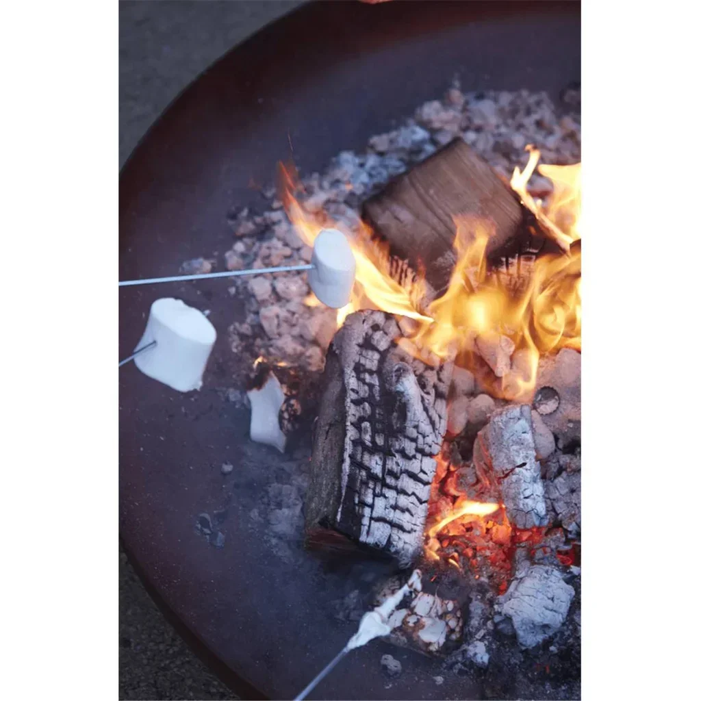 Brasero jardín acero corten Jack 100 cm calefacción exterior diseño