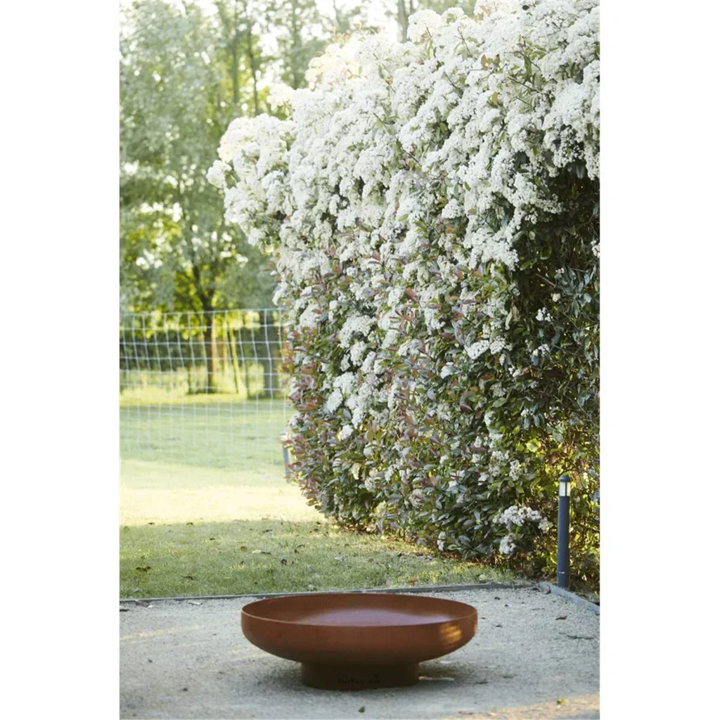 Brasero jardín acero corten Jack 100 cm calefacción exterior diseño