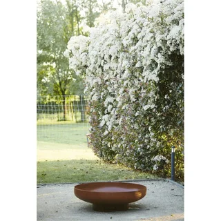 Brasero jardín acero corten Jack 100 cm calefacción exterior diseño