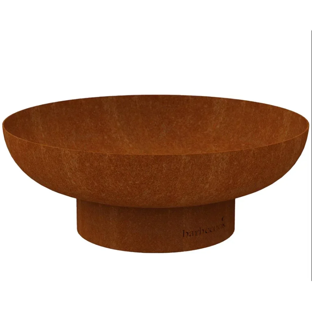 Brasero jardín acero corten Jack 100 cm calefacción exterior diseño