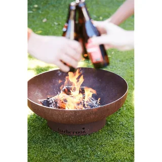 Brasero de Jardín Jack Acero Corten Ø 60 cm - Chimenea Exterior de Diseño