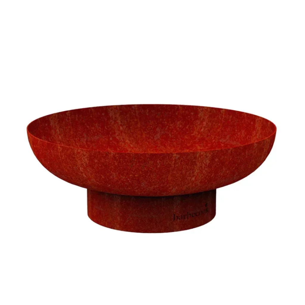 Brasero de Jardín Jack Acero Corten Ø 60 cm - Chimenea Exterior de Diseño