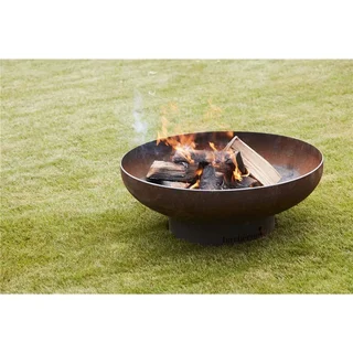 Brasero de jardín Jack acero corten Ø 75 cm exterior fuego leña