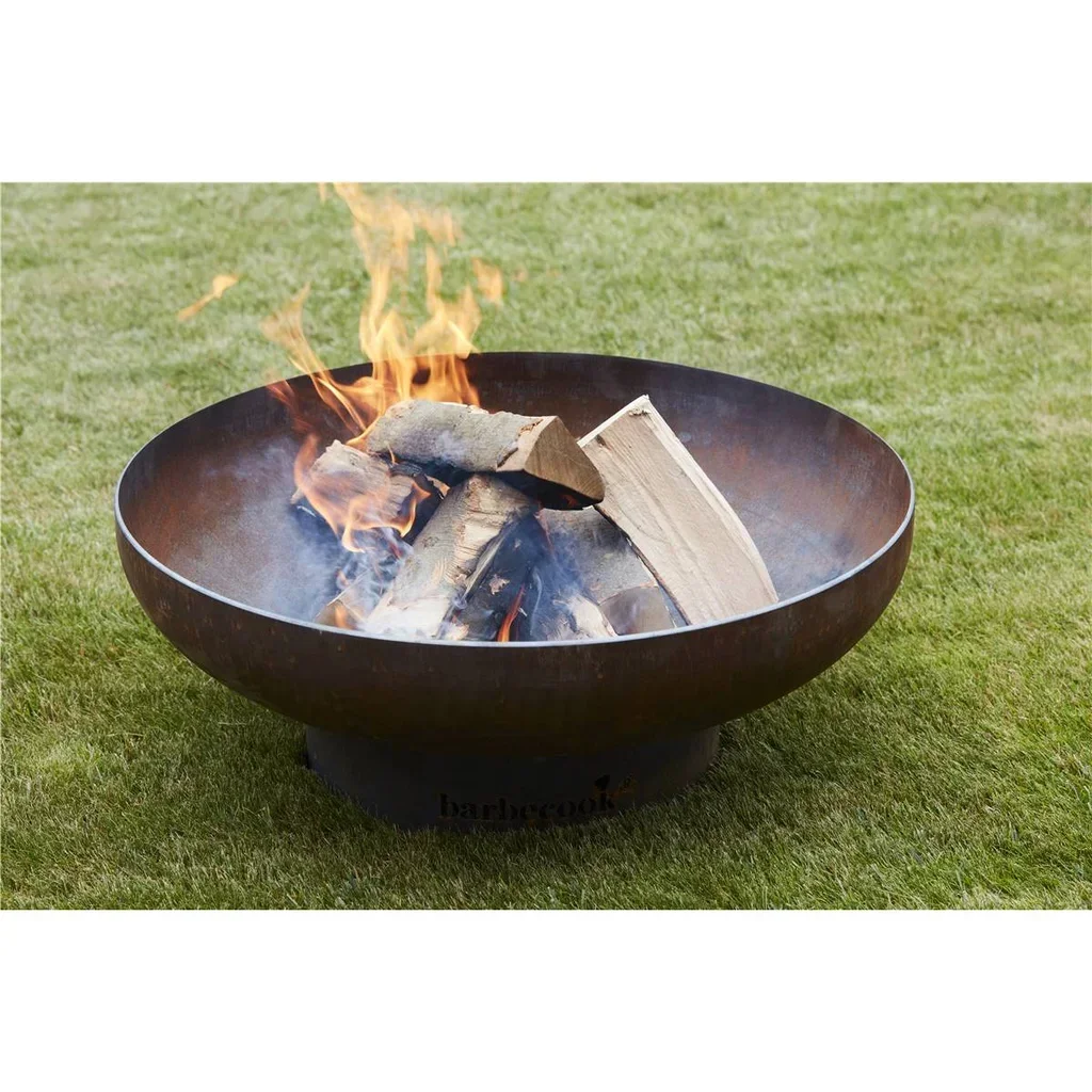 Brasero de jardín Jack acero corten Ø 75 cm exterior fuego leña