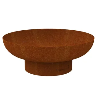 Brasero de jardín Jack acero corten Ø 75 cm exterior fuego leña