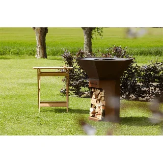 Brasero Nestor Barbecook acero corten 16 comensales plancha parrilla