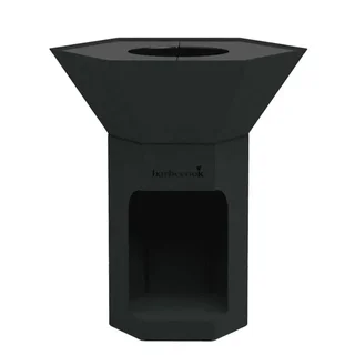 Nestor Barbecook Brasero de Jardín Barbacoa Acero Negro 80x90cm 16 Personas