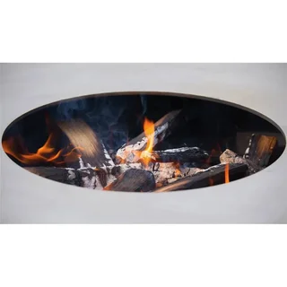 Brasero Plancha ORION Classic Negro con Tapa Apagafuegos 80 cm