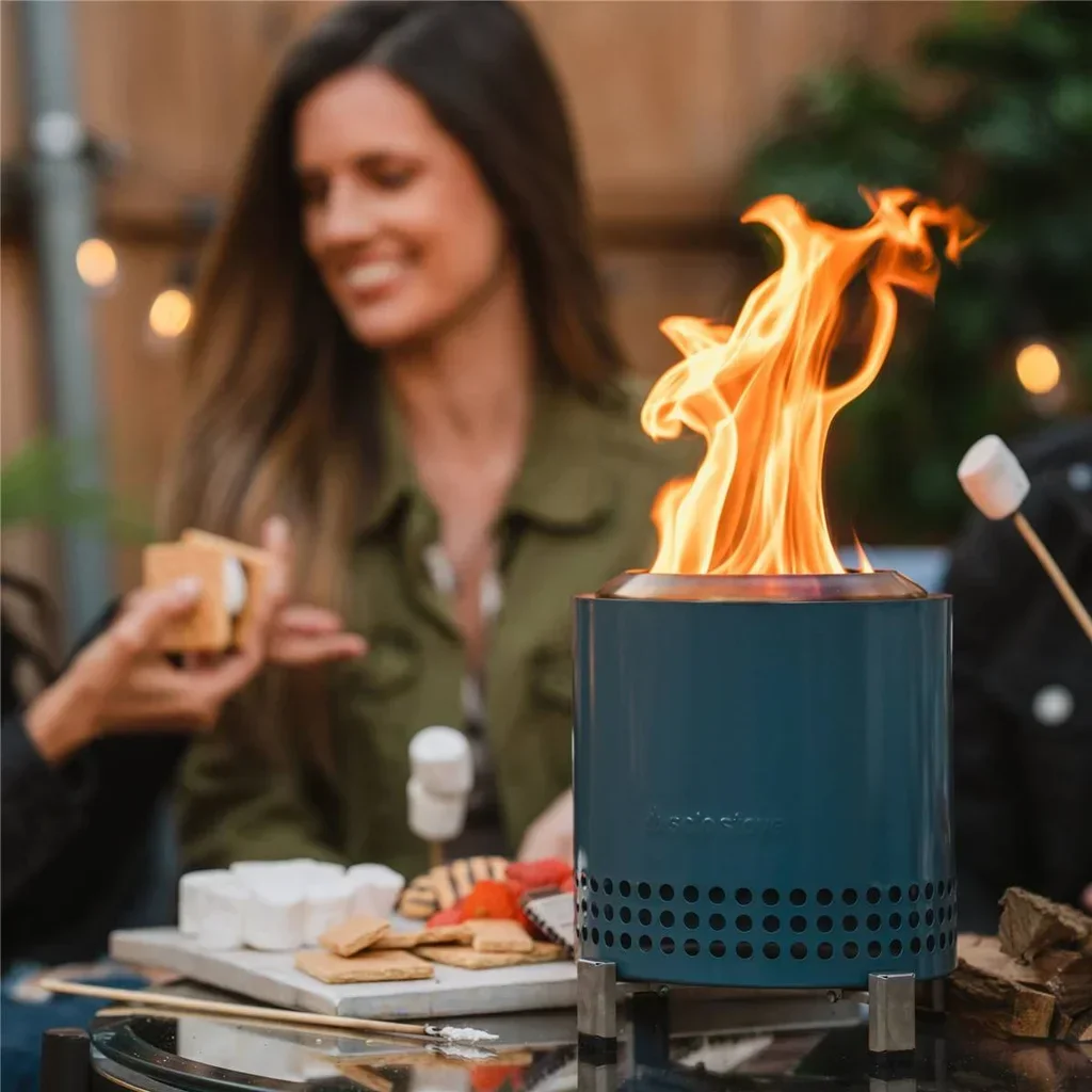 Solo Stove Mesa XL Water Brasero de Mesa 17,7 cm Acero Inoxidable sin Humo