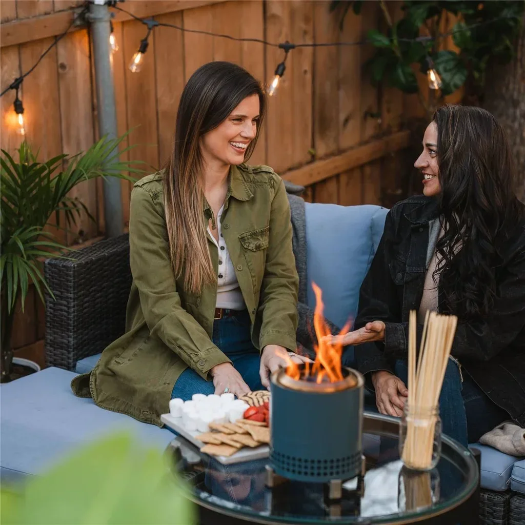 Solo Stove Mesa XL Water Brasero de Mesa 17,7 cm Acero Inoxidable sin Humo