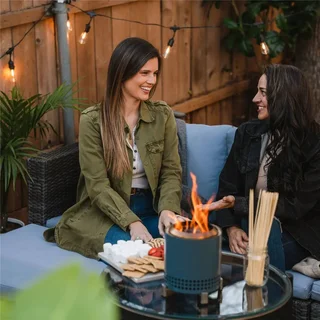 Solo Stove Mesa XL Water Brasero de Mesa 17,7 cm Acero Inoxidable sin Humo