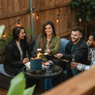 Solo Stove Mesa XL Water Brasero de Mesa 17,7 cm Acero Inoxidable sin Humo