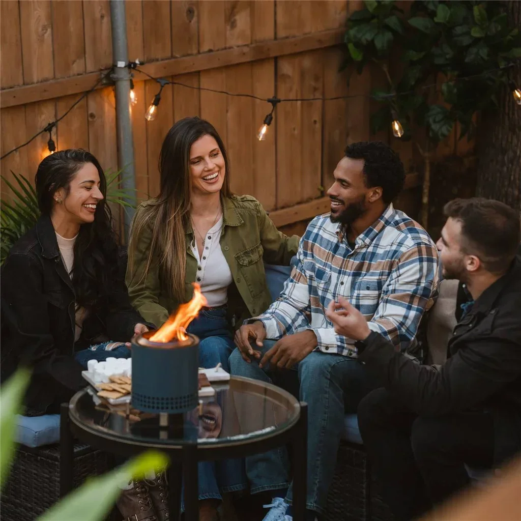 Solo Stove Mesa XL Water Brasero de Mesa 17,7 cm Acero Inoxidable sin Humo