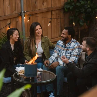 Solo Stove Mesa XL Water Brasero de Mesa 17,7 cm Acero Inoxidable sin Humo