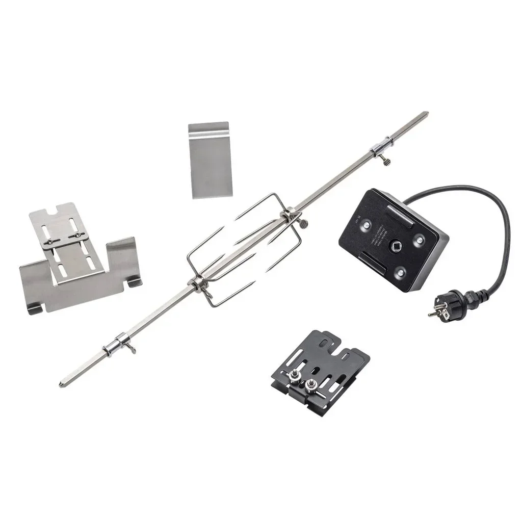 Asador Giratorio Motorizado Char-Broil para Barbacoa 2-6 Quemadores con Tenedores