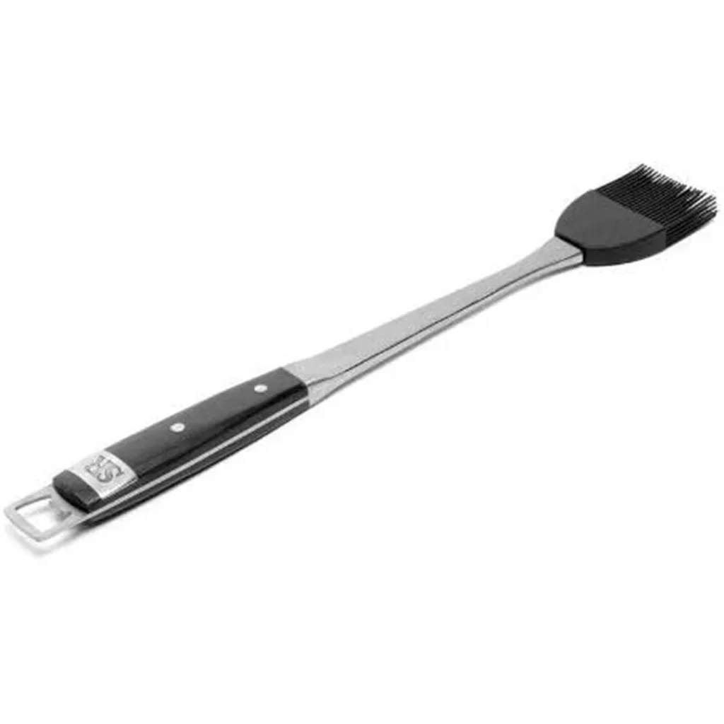 Pincel de Pincelado Steven Raichlen Mango Madera Pakka Cerdas Acero Inoxidable 47cm