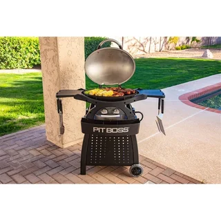 Carrito Barbacoa Gas Pit Boss Sportsman 2 Aluminio con Bandeja de Condimentos