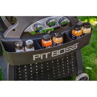 Carro Barbacoa Gas Pit Boss Sportsman 3 de Aluminio con Almacenamiento