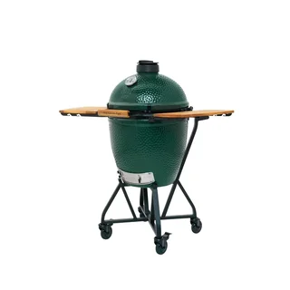 Carrito con Ruedas Big Green Egg Large - Soporte de Acero con Recubrimiento Térmico Móvil