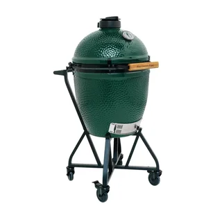 Carrito con Ruedas Big Green Egg Large - Soporte de Acero con Recubrimiento Térmico Móvil