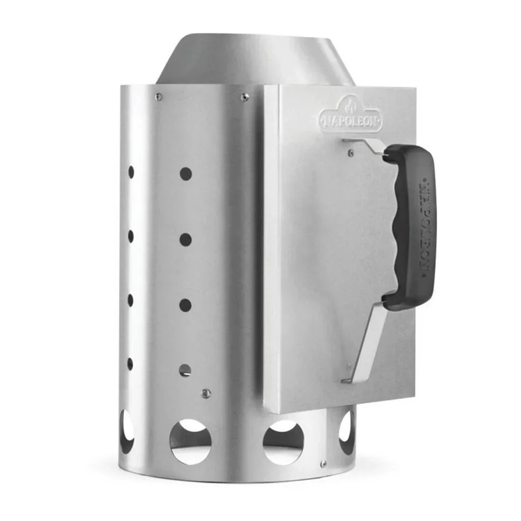 Encendedor de Carbón Napoleon Premium - Acero Aluminizado, Mango Frío