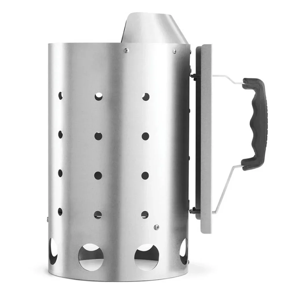 Encendedor de Carbón Napoleon Premium - Acero Aluminizado, Mango Frío