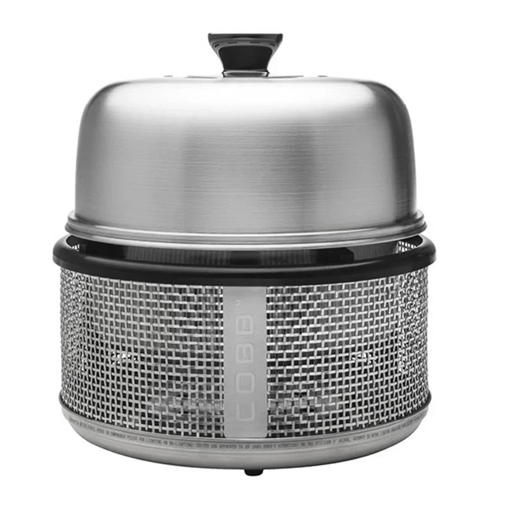 Barbacoa Portátil Cobb Premier Air Deluxe de Carbón Vegetal con Sistema de Control Térmico Integrado y Plancha