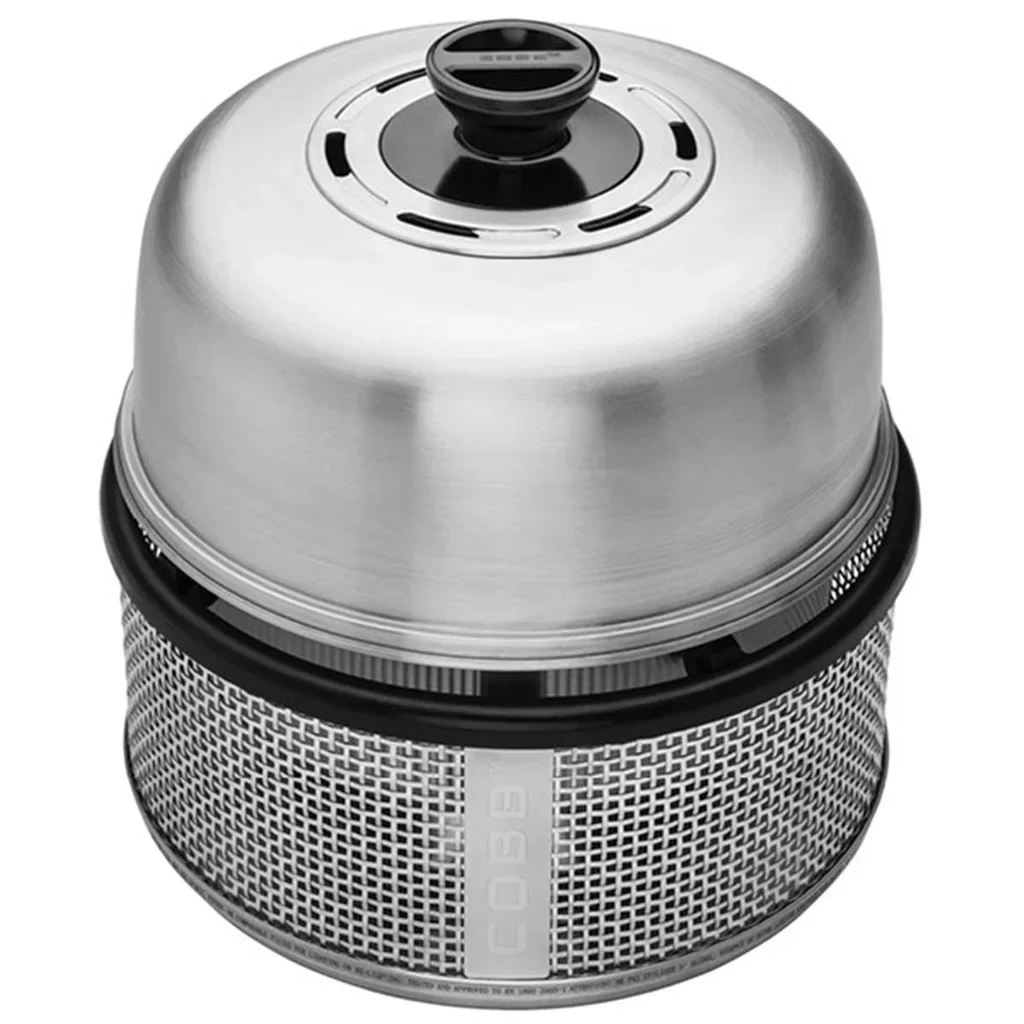 Barbacoa Portátil Cobb Premier Air Deluxe de Carbón Vegetal con Sistema de Control Térmico Integrado y Plancha