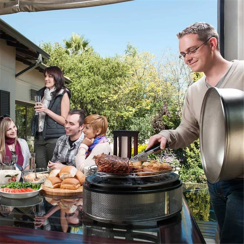 Cobb Supreme Deluxe 2.0 - Tragbarer XXL Holzkohlegrill für 10 Personen