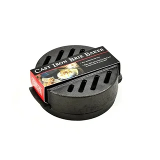 Cazuela de Hierro Fundido Esmaltado 17 cm para Camembert, Horno y Barbacoa