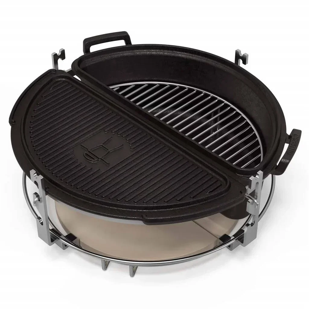 Monolith LeCHEF Cocotte de Hierro Fundido Media Luna 18kg Cocción Estofada