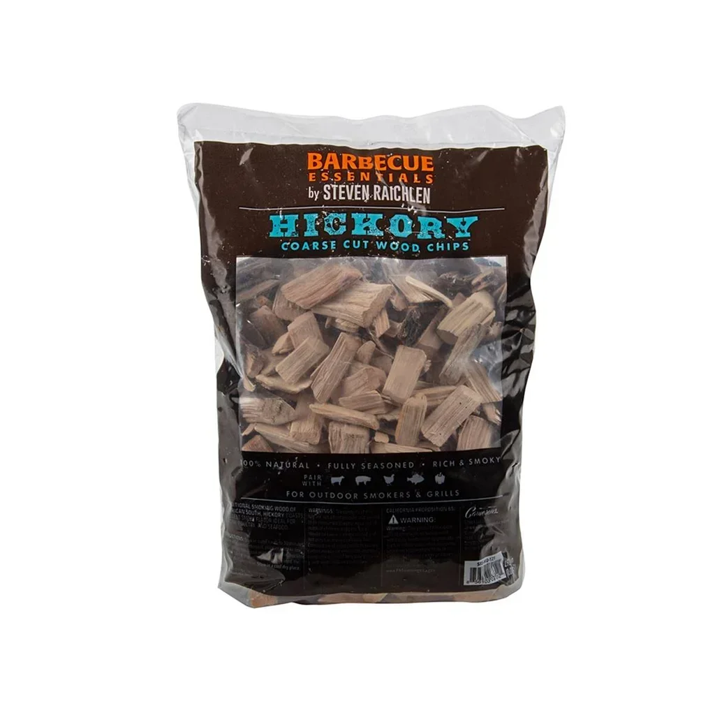 Steven Raichlen Astillas de Madera de Hickory 850g para Ahumar Barbacoa