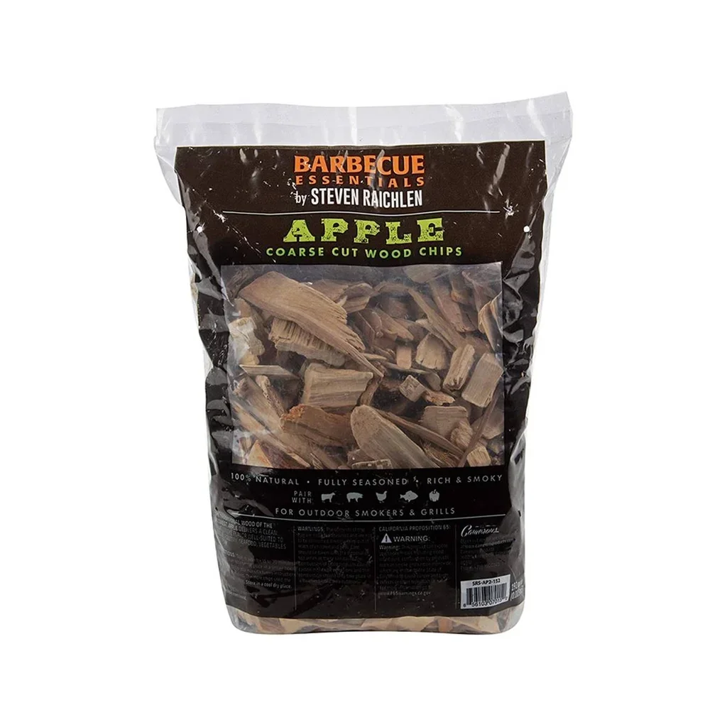 Astillas de Madera de Manzano para Ahumar Steven Raichlen 850g BBQ Parrilla