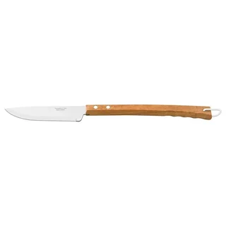 Cuchillo de carne Tramontina Churrasco 20 cm hoja acero inoxidable mango madera FSC