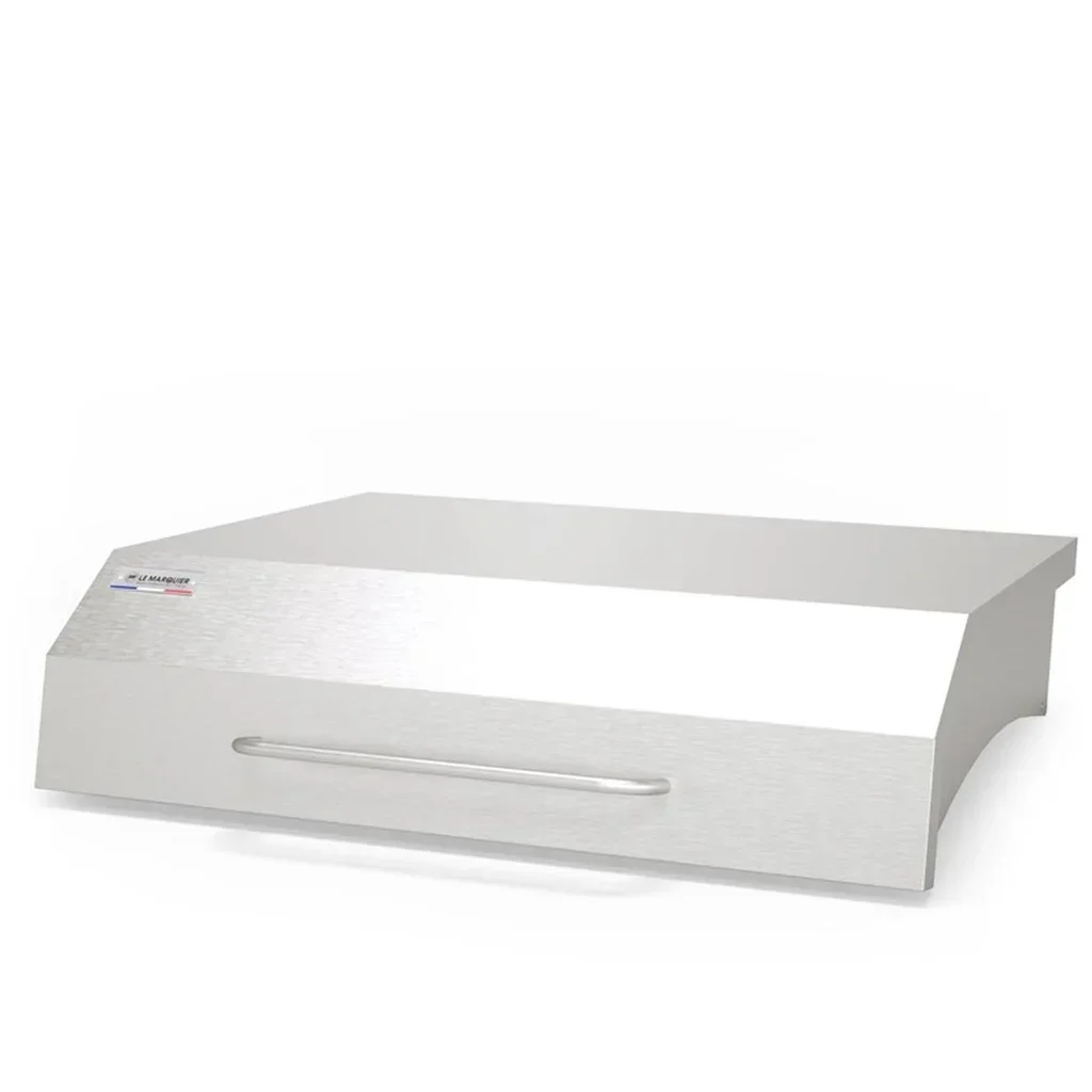 Tapa Acero Inoxidable 60 cm Vintage Premium Cubierta Plancha Grill