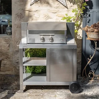 Coperchio piastra a gas 60 cm Signature Allure acciaio inox satinato protezione