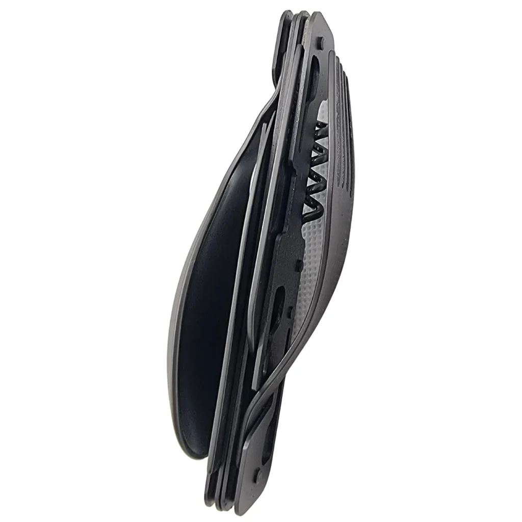 Set de cubiertos reutilizables para viaje con funda compacta de neopreno ecológico portátil